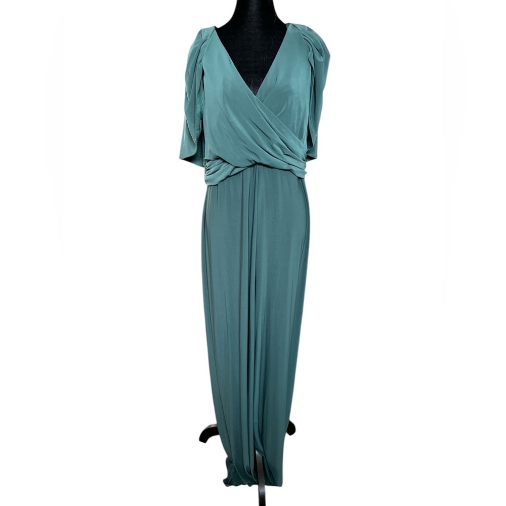 Adrianna Papell Brand Emerald Green Formal Jumpsuit, Size 16, NEW WITH TAGS